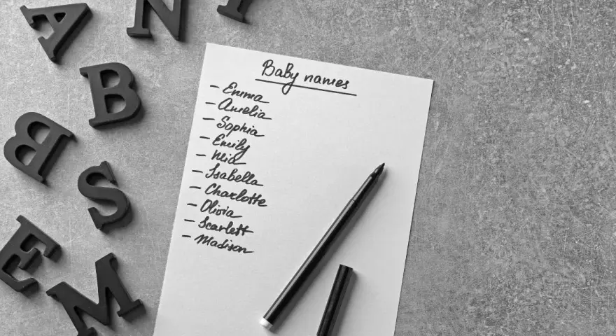 Litery A, N, Y, B, S, E, M i lista imion dla dzieci. Może szukasz znaczenia imienia Agnieszka?