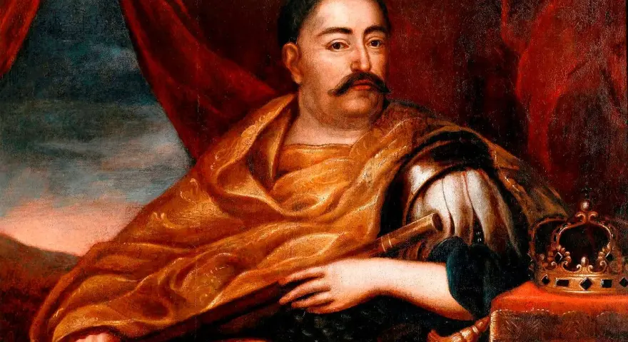 Portret Jana III Sobieskiego, króla, który uratował Wiedeń i Europę przed Turkami. Jego zasługi dla Polski są nieocenione.